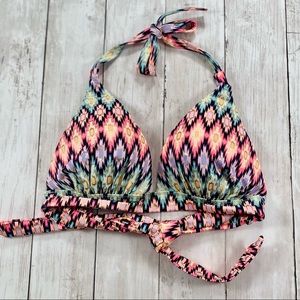 Victoria’s Secret Bikini Top - Warm Ikat Foil